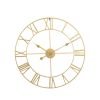 Часы настенные Ti-Time (90 см) лофт Loft3-G металлические золотистые