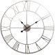 Часы настенные Ti-Time (70 см) лофт Loft3-S металлические серебристые