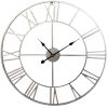 Часы настенные Ti-Time (90 см) лофт Loft3-S металлические серебристые
