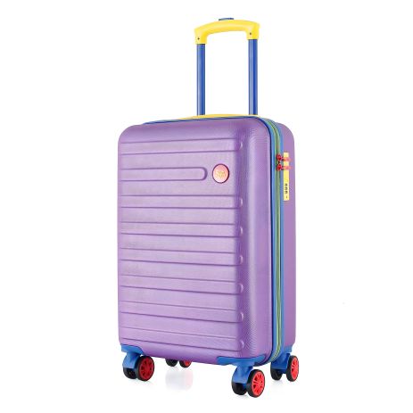 Пурпурна валіза Semi Line 20" (S) (T5845-1) Пурпурна валіза Semi Line 20" (S) (T5845-1)