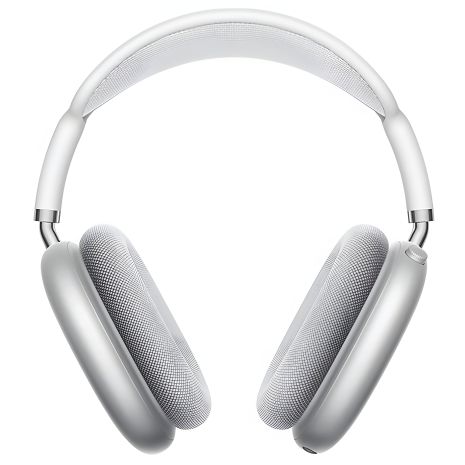 Сріблясті бездротові навушники Hoco W65 Plus, ANC, BT5.4, AUX, 400mAh, 45h