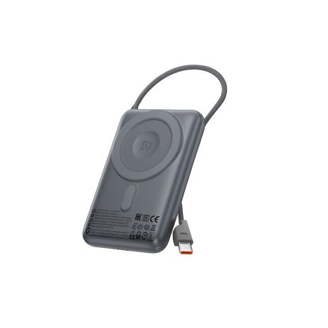 Повербанк Hoco Q43, 3в1, 10000mAh, PD 20W, metal gray
