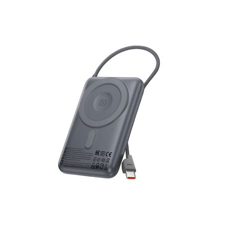 Повербанк Hoco Q43, 3в1, 10000mAh, PD 20W, metal gray
