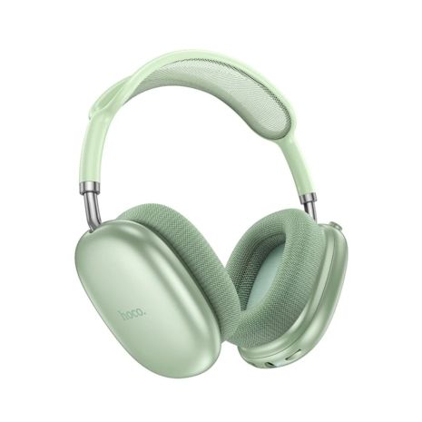 Бездротові накладні навушники HOCO W55 Pleasing, BT5.4, AUX, TF, headphones, 800mAh, 90h, Green