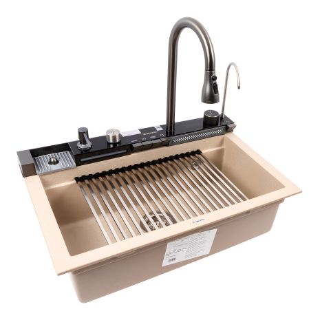 VALESO IRENA гранітна мийка 6846 матова Сафарі VALESO IRENA гранітна мийка 6846 матова Сафарі