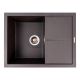 Гренада матовая гранитная мойка для кухни VALESO CRIPTA 6550