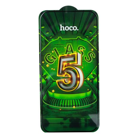 Захисне скло Hoco G12 5D for Apple Iphone 14 Pro, 25 шт, Чорний