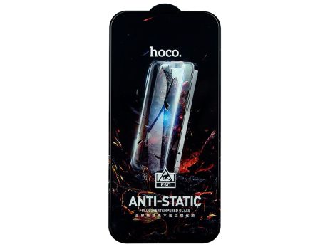 Захисне скло Hoco G10 HD Anti-static for Apple Iphone 14 Pro Max, 25 шт, Чорний