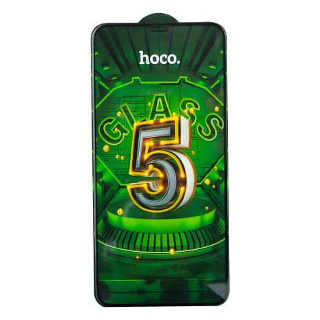 Hoco G12 5D защитное стекло для Apple Iphone XS Max/11 Pro Max Черный, 25 шт