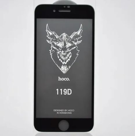Защитное стекло HOCO DG1 (119D) iPhone 7/8 в упак. (черный)