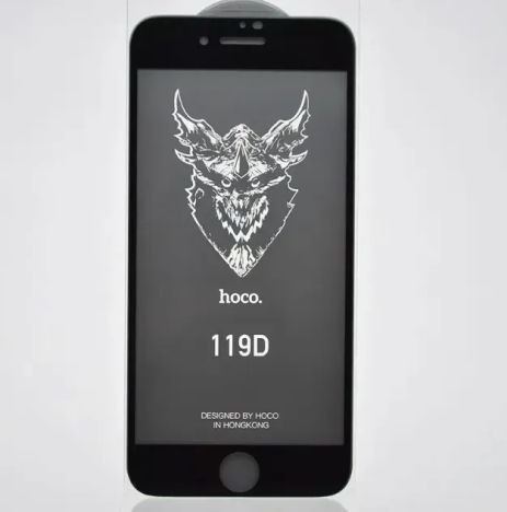 Захисне скло HOCO DG1 (119D) iPhone 7/8 в упак. (чорний)