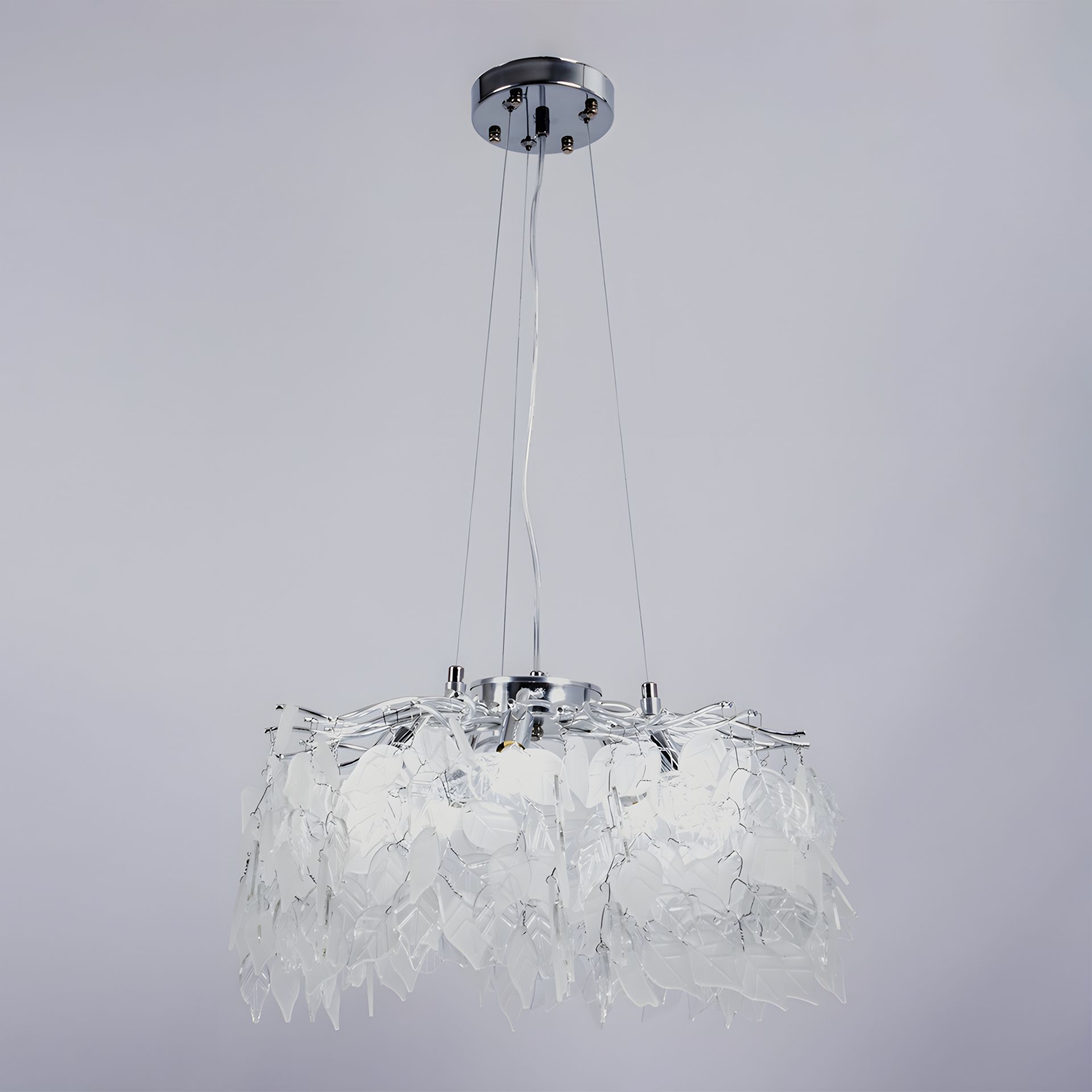 Люстра підвісна WM-7016 400-G9*5-38 CR Люстра підвісна WM-7016 400-G9*5-38 CR