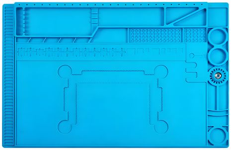Силіконовий термостійкий килимок Mechanic V55 для ремонту техніки, смартфонів, ноутбуків, 450x300 мм