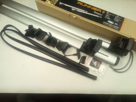 Багажник на рейлинги Roof rack runner II AL 1.35 A/B 51028, AGURI