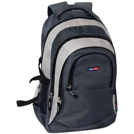 Рюкзак міський Semi Line 35 Black/Grey (BSL117-1)