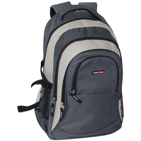 Рюкзак городской Semi Line 35 Black/Grey (BSL117-1)