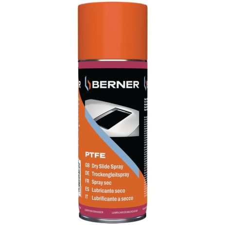 Сухая тефлоновая смазка Berner PTFE 400 мл