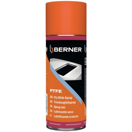 Спрей-смазка Berner PTFE, тефлоновая, 400 мл