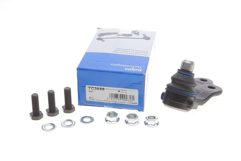 Шаровая опора FIAT 500X, JEEP RENEGADE, DELPHI (TC3656) Шаровая опора FIAT 500X, JEEP RENEGADE, DELPHI (TC3656)