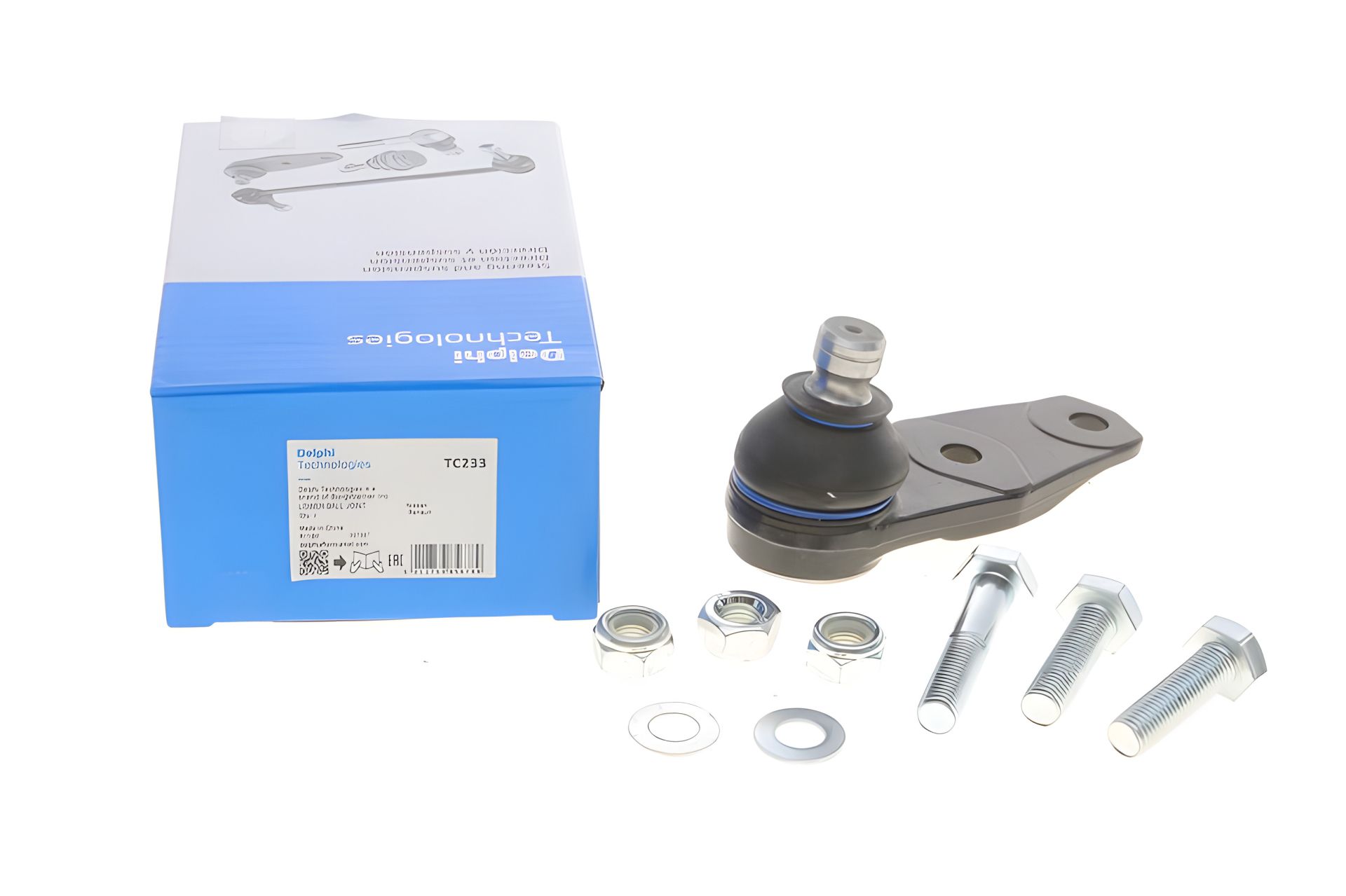 Кульова опора Kangoo/Megane DELPHI (TC233) 10 мм (7701468883) Кульова опора Kangoo/Megane DELPHI (TC233) 10 мм (7701468883)