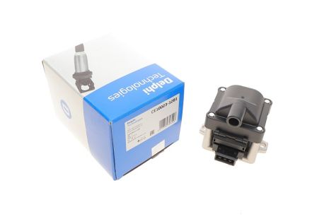 Котушка запалювання Audi 80/100 1.6/2.0/2.3 90-98/VW 1.4-2.0 90-03, DELPHI (CE1002312B1)