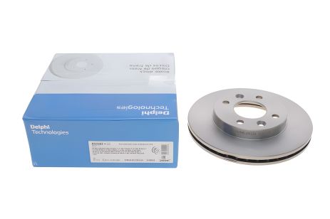 Тормозной диск Nissan Kubistar, Renault Thalia, Twingo, Delphi (BG2282)