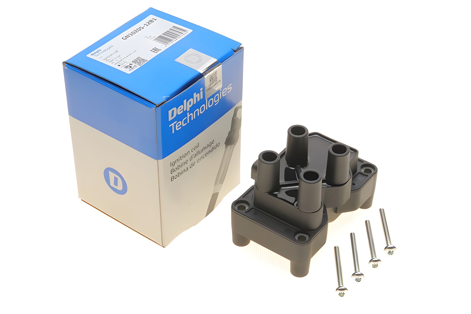 Котушка запалювання MAZDA 2, VOLVO V50, FORD C-MAX, DELPHI (GN1020512B1) Котушка запалювання MAZDA 2, VOLVO V50, FORD C-MAX, DELPHI (GN1020512B1)