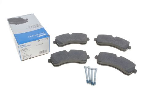 Комплект колодок гальмівних для Mercedes-Benz SPRINTER, VW CRAFTER - DELPHI (LP1981)