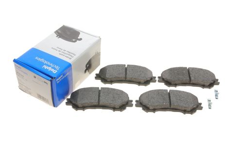Комплект гальмівних колодок RENAULT KOLEOS, NISSAN QASHQAI, NISSAN X-TRAIL, DELPHI (LP3144)