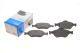 Комплект гальмівних колодок MAZDA 121, FORD COURIER, FORD FIESTA, DELPHI (LP1469)