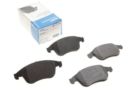 Комплект гальмівних колодок RENAULT SCÉNIC, RENAULT CLIO, RENAULT MEGANE, DELPHI (LP2079)