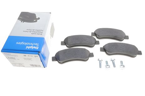 Комплект колодок гальмівних FIAT DUCATO, PEUGEOT BOXER, CITROËN JUMPER, DELPHI (LP1994)