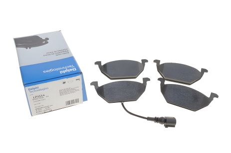 Гальмівні колодки для MB SPRINTER, VW GOLF, SKODA YETI, DELPHI (LP1514)