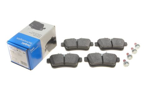 Комплект гальмівних колодок DS (CAPSA), CITROËN C4, PEUGEOT 5008, DELPHI (LP2180)