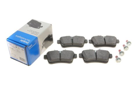 Комплект гальмівних колодок DS (CAPSA), CITROËN C4, PEUGEOT 5008, DELPHI (LP2180)