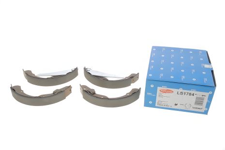 Комплект гальмівних колодок VW CADDY, SKODA ROOMSTER, SEAT INCA, DELPHI (LS1784) - Гальмівні колодки