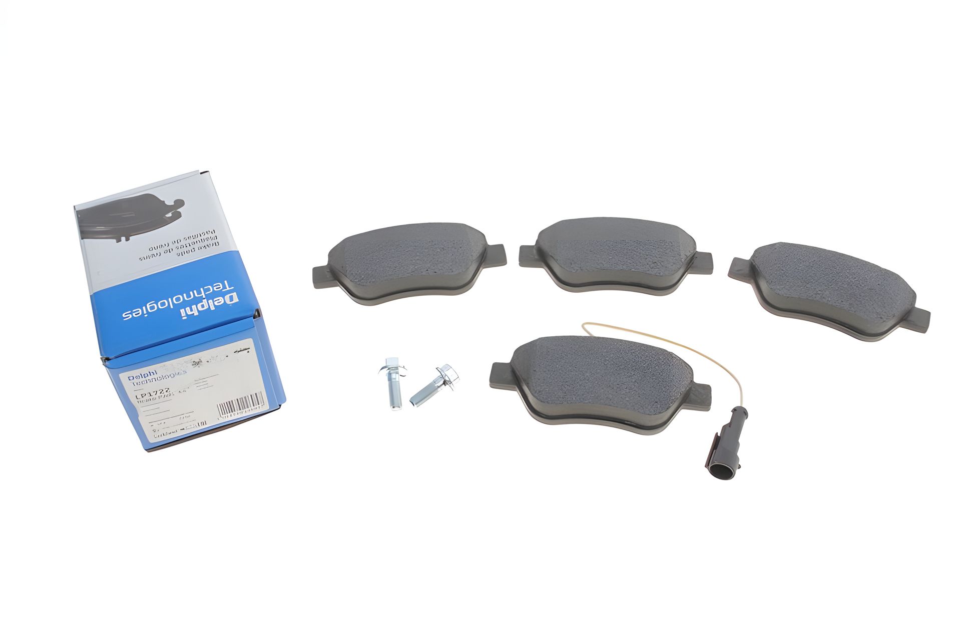 Комплект колодок гальмівних PEUGEOT BIPPER, CITROËN NEMO, LANCIA MUSA, DELPHI (LP1722) Комплект колодок гальмівних PEUGEOT BIPPER, CITROËN NEMO, LANCIA MUSA, DELPHI (LP1722)