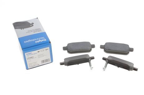 Тормозных колодок комплект для SUZUKI S-CROSS, SUZUKI SWIFT, SUZUKI VITARA, DELPHI (LP2687) Тормозных колодок комплект для SUZUKI S-CROSS, SUZUKI SWIFT, SUZUKI VITARA, DELPHI (LP2687)