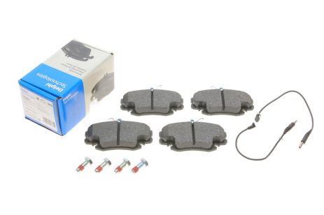 Комплект гальмівних колодок LADA LARGUS, Logan,Sandero,Dacia Solenza,Peugeot 205-309,R11-25, DELPHI (LP885)