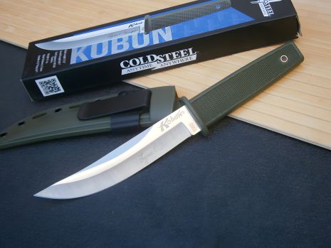 Туристичний ніж Cold Steel Kobun 1360 в чохлі Secure-Ex, 25 см, оливковий