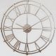 Годинник настінний Ti-Time (60 см) лофт Loft7-G-600 металевий сріблястий