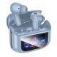 Бездротові навушники HOCO Sandy EQ21, true wireless, ANC, ENC, noise reduction touch screen, BT headset, BT5.4, 40mAh, 400mAh, blue