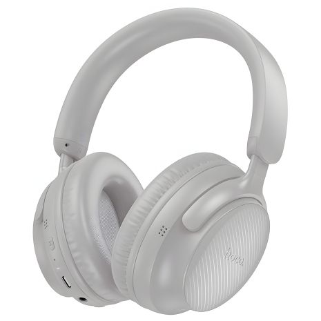 Навушники накладні HOCO W53 Tone, BT headphones, BT5.4, 400mAh, 46 годин, Type-C, AUX, сірий