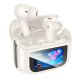 Бездротові навушники HOCO Sandy EQ21, true wireless, ANC, ENC, noise reduction touch screen, BT headset, BT5.4, 40mAh, 400mAh, white