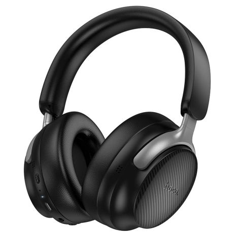 Накладні навушники HOCO Tone W53 Plus, ANC, BT headphones, BT5.4, 800mAh, 90h, Type-C, AUX, black Накладні навушники HOCO Tone W53 Plus, ANC, BT headphones, BT5.4, 800mAh, 90h, Type-C, AUX, black