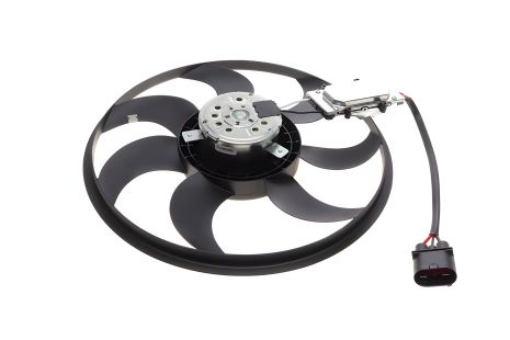 Вентилятор охолодження двигуна для AUDI Q7, VW TOUAREG, NRF (47588) Вентилятор охолодження двигуна для AUDI Q7, VW TOUAREG, NRF (47588)