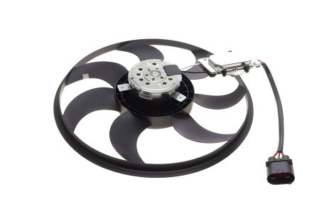 Вентилятор охолодження двигуна для AUDI Q7, VW TOUAREG, NRF (47588)