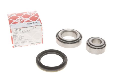 Комплект підшипника маточини колеса MERCEDES-BENZ T1/TN, MERCEDES-BENZ T2/LN1, FEBI BILSTEIN (08146) Комплект підшипника маточини колеса MERCEDES-BENZ T1/TN, MERCEDES-BENZ T2/LN1, FEBI BILSTEIN (08146)