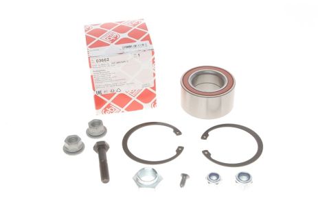 Комплект підшипника маточини колеса VW GOLF, SEAT CORDOBA, SEAT INCA, FEBI BILSTEIN (03662)