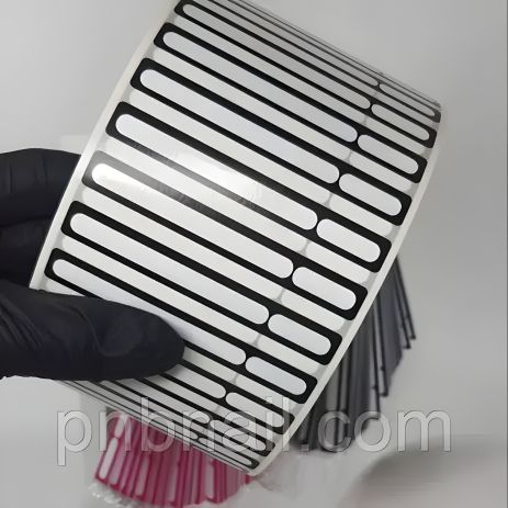 Наліпки на тіпси, рулон 50 шт. (в ассортименті 4 кольори)